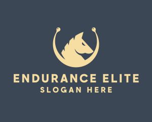 Horse Stallion Equestrian logo design