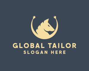 Horse Stallion Equestrian logo design