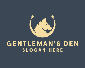 Horse Stallion Equestrian logo design