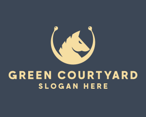 Horse Stallion Equestrian logo design