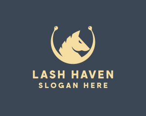 Horse Stallion Equestrian logo design