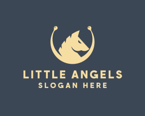 Horse Stallion Equestrian logo design