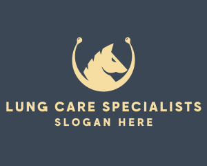 Horse Stallion Equestrian logo design