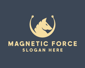 Horse Stallion Equestrian logo design