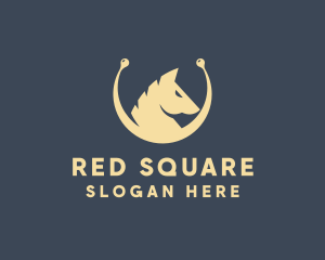 Horse Stallion Equestrian logo design