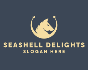 Horse Stallion Equestrian logo design