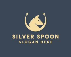 Horse Stallion Equestrian logo design