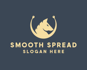 Horse Stallion Equestrian logo design