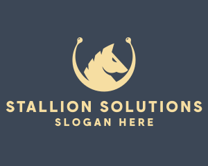 Stallion - Horse Stallion Equestrian logo design