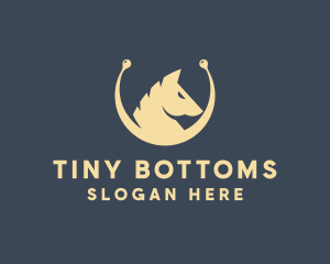 Horse Stallion Equestrian logo design