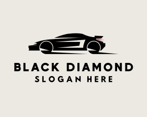 Black - Automotive Sports Car logo design