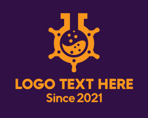 Port - Laboratory Ship Helm logo design