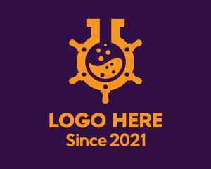 Port - Laboratory Ship Helm logo design