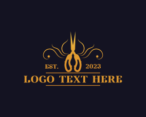 Pet Grooming - Tailoring Fashion Stylist logo design