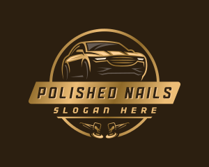 Auto Detailing Polisher logo design