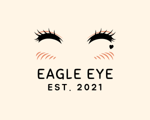 Anime Kawaii Eyes logo design