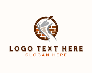 Brick - Masonry Brick Contractor logo design