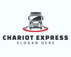 Forwarding Truck Express logo design