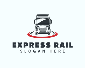 Forwarding Truck Express logo design