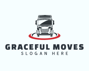 Forwarding Truck Express logo design