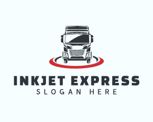 Forwarding Truck Express logo design