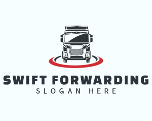 Forwarding Truck Express logo design