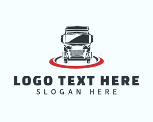 Logistics - Forwarding Truck Express logo design