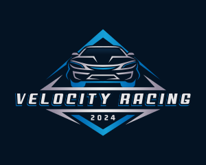 Car Garage Racing logo design