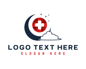 Medicine - Medical Emergency Moon logo design