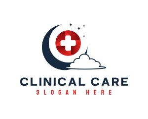 Medical Emergency Moon logo design