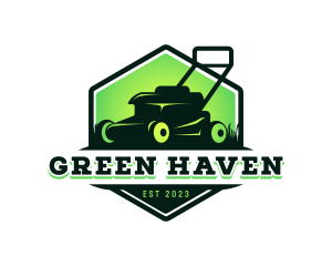 Lawn Mower Maintenance logo design