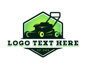 Trimmer - Lawn Mower Maintenance logo design