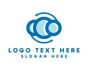 App - Cloud Software App logo design