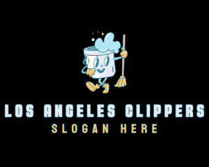 Housekeeping Mop Bucket  Logo
