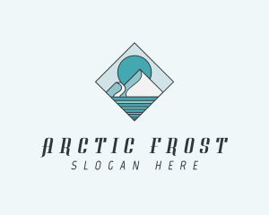 Arctic Mountain Adventure logo design