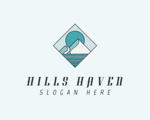 Arctic Mountain Adventure logo design