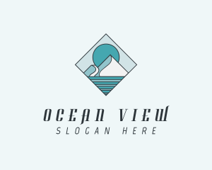 Arctic Mountain Adventure logo design