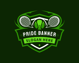 Tennis Sports Ball logo design