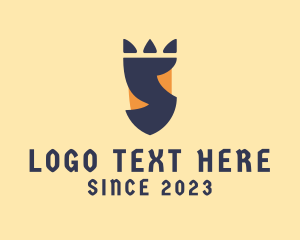 Safety - Simple Medieval Shield Letter S logo design