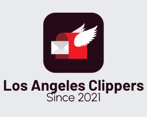 Messaging - Flying Mailbox App logo design