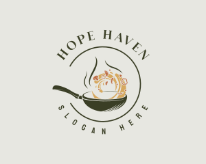 Saute - Cooking Pan Restaurant logo design