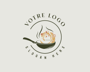 Cooking - Cooking Pan Restaurant logo design