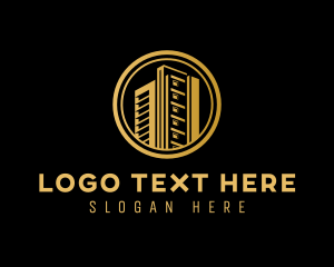 Company - Golden Building Real Estate logo design