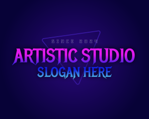 Studio - Neon Gaming Studio logo design