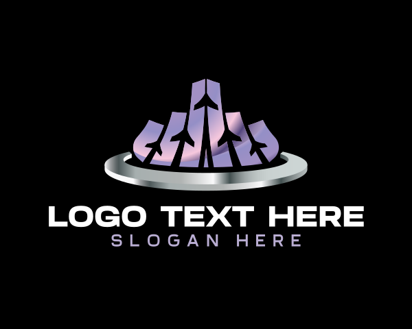 Sales - Growth Arrow Graph logo design