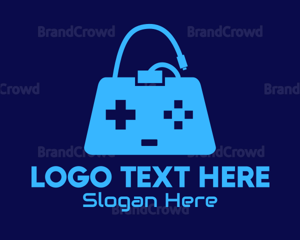 Blue Game Bag Logo