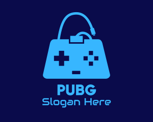 Arcade - Blue Game Bag logo design