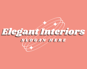 Elegant Star Orbit logo design