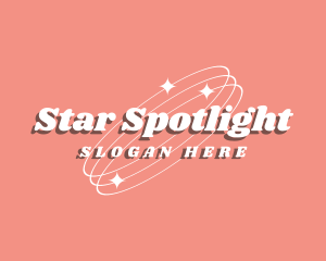 Elegant Star Orbit logo design