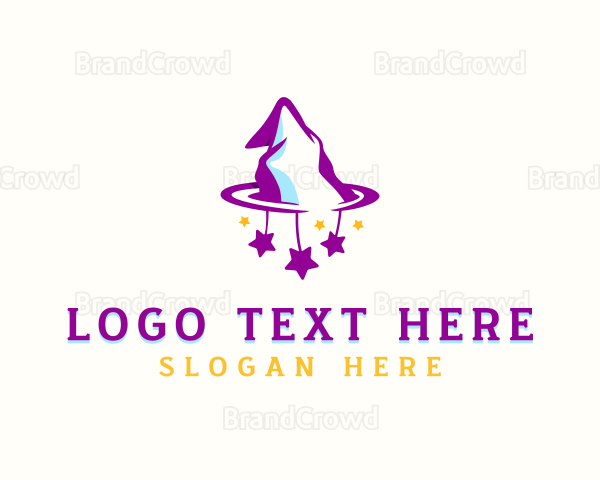 Wizard Hat Magician Logo